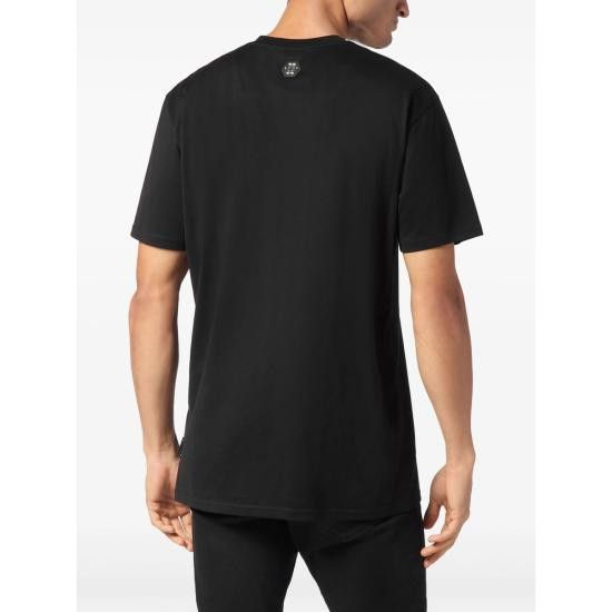 Philipp Plein PHILIPP PLEIN Men T-Shirts MTK8106 PJY002N 02 BLACK Size US M / EU 48-50 / 2 - 2 Thumbnail