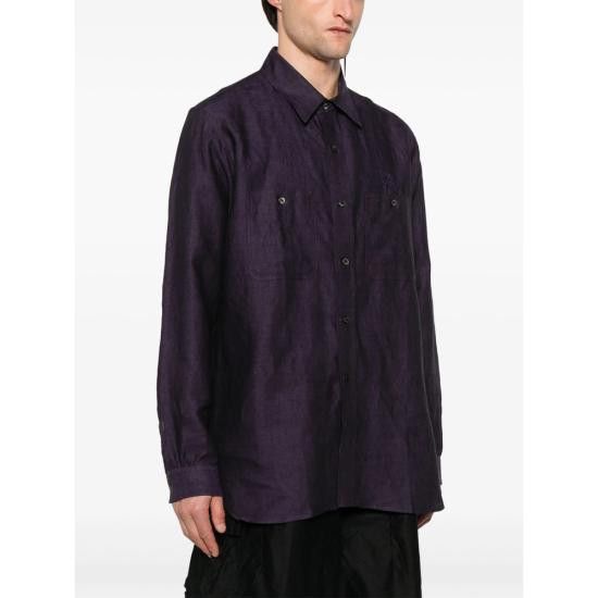 Needles NEEDLES Men Long Tops QV291 PURPL PURPLE Size US L / EU 52-54 / 3 - 5 Thumbnail