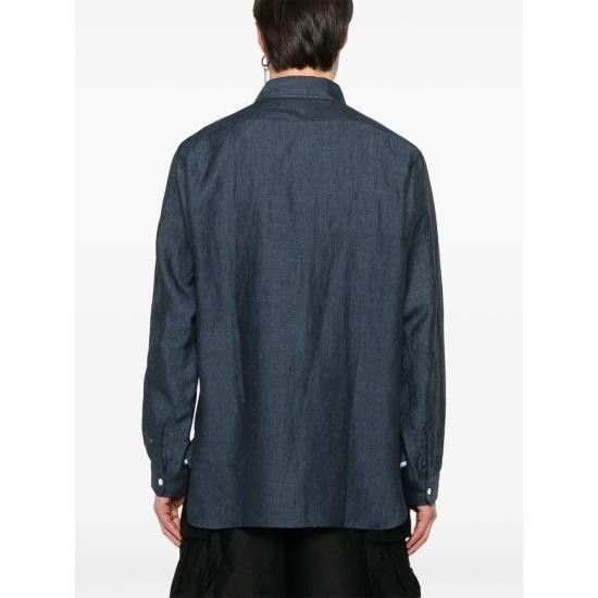 Needles NEEDLES Men Long Tops QV291 BLUE Size US M / EU 48-50 / 2 - 3 Thumbnail