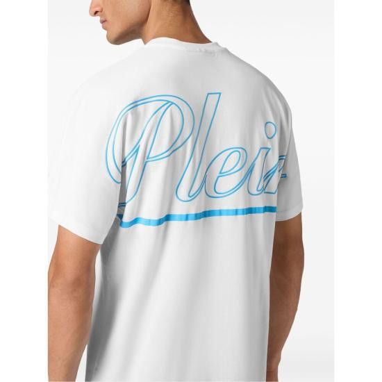 Philipp Plein PHILIPP PLEIN Men T-Shirts MTK8063 PJY002N 0108 WHITE Size US XL / EU 56 / 4 - 3 Thumbnail