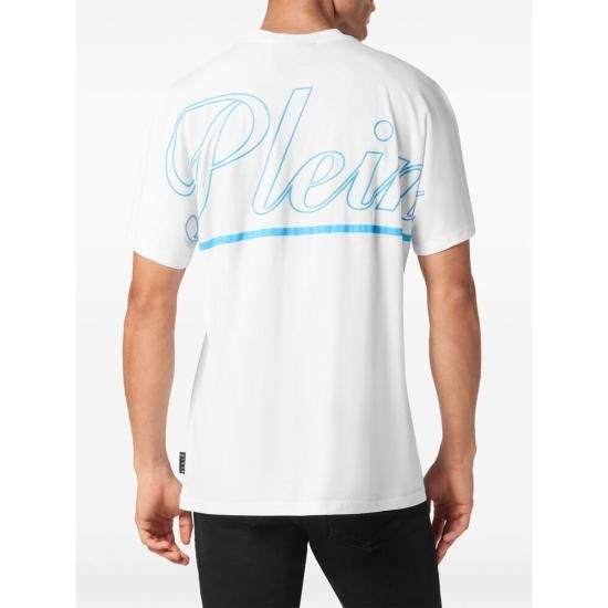 Philipp Plein PHILIPP PLEIN Men T-Shirts MTK8063 PJY002N 0108 WHITE Size US XL / EU 56 / 4 - 5 Thumbnail