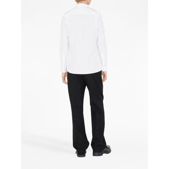 Burberry BURBERRY Men Long Tops 8071465 SHERFIELD A1464 WHITE Size US S / EU 44-46 / 1 - 2 Thumbnail