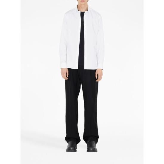 Burberry BURBERRY Men Long Tops 8071465 SHERFIELD A1464 WHITE Size US L / EU 52-54 / 3 - 4 Thumbnail
