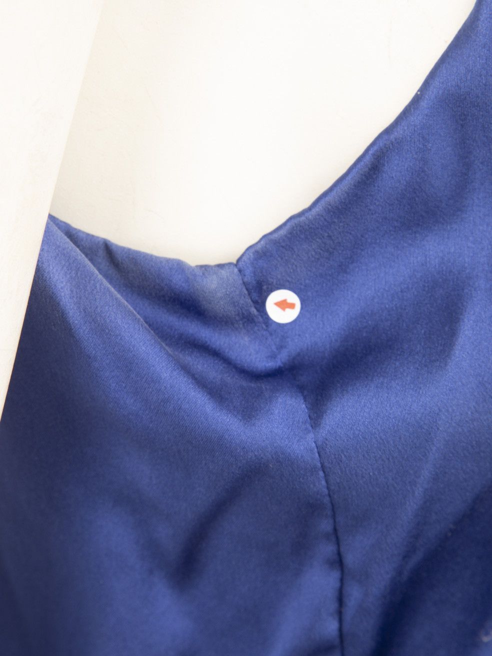 Cinq a Sept Blue Silk Ruched Midi Dress Size M / US 6-8 / IT 42-44 - 5 Thumbnail