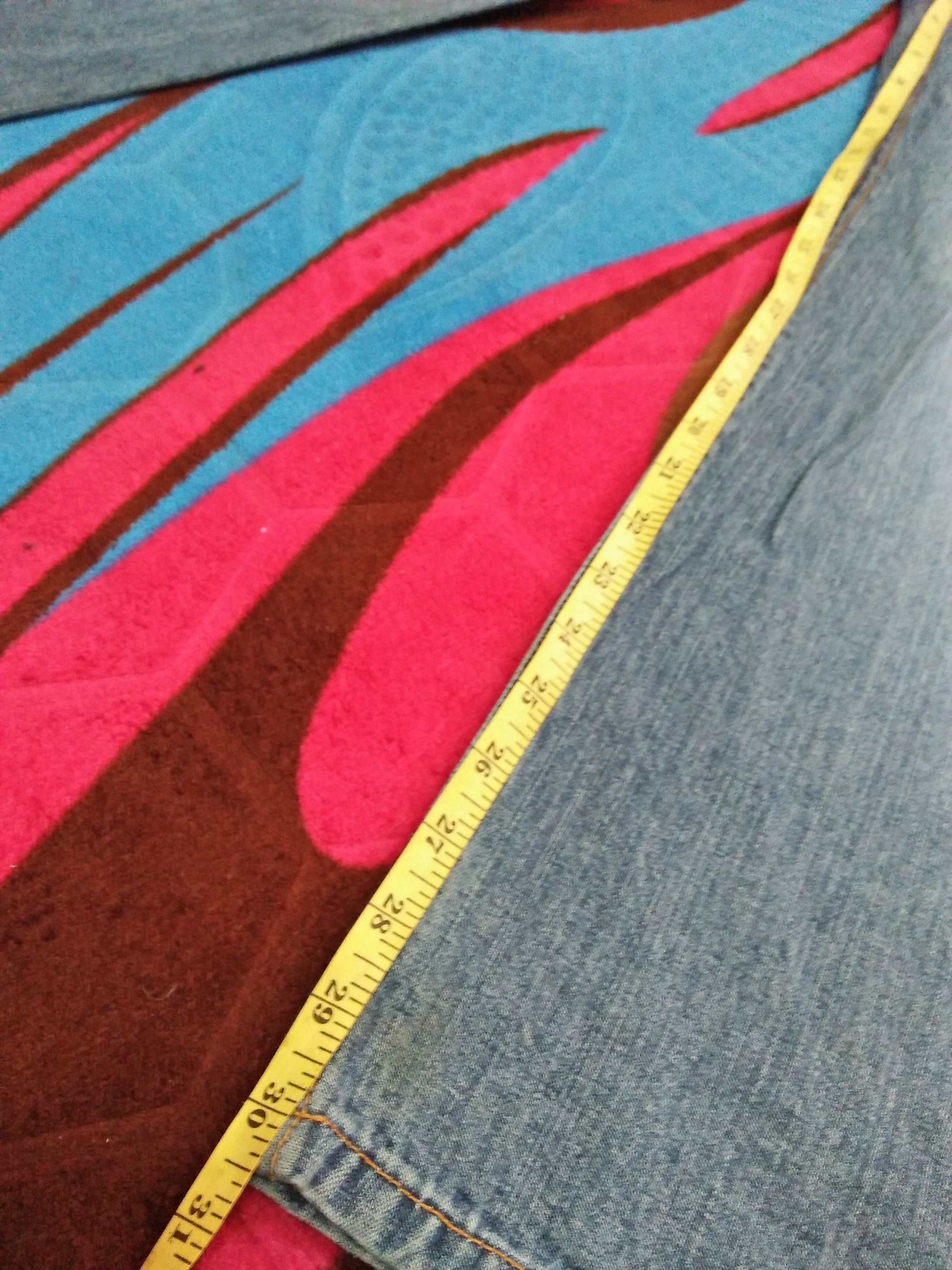 Lambretta LAMBRETTA Union Jack Flag Y2K England Straight Fit Jeans Size US 32 / EU 48 - 12 Thumbnail