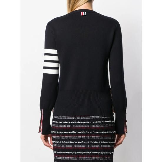 Thom Browne THOM BROWNE Women Jackets FKA239A 00219 415 BLUE Size XS / US 0-2 / IT 36-38 - 4 Thumbnail