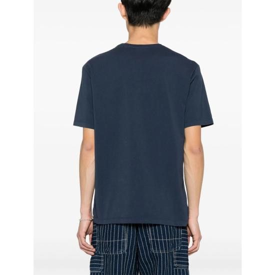 Maison Kitsune MAISON KITSUNE Men T-Shirts LM00104KJ0008 INBLU BLUE Size US M / EU 48-50 / 2 - 5 Thumbnail