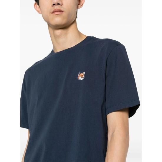 Maison Kitsune MAISON KITSUNE Men T-Shirts LM00104KJ0008 INBLU BLUE Size US M / EU 48-50 / 2 - 3 Thumbnail