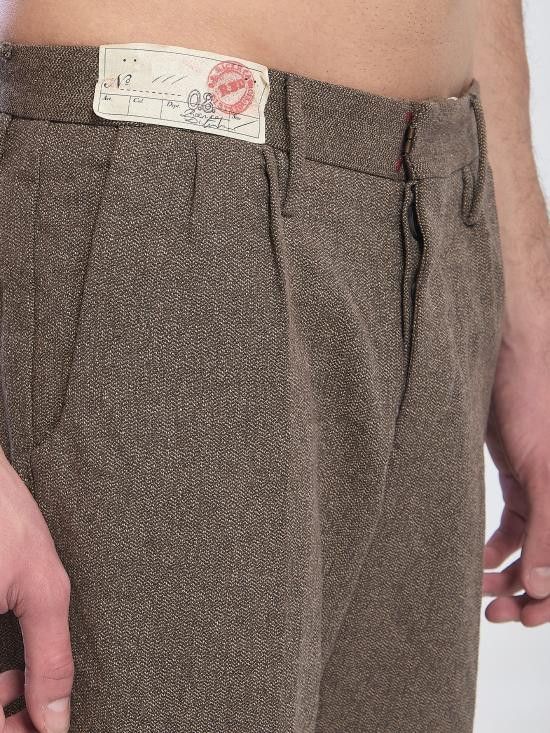 Incotex INCOTEX Men Straight Pants 55803 BEIGE Size US 31 - 4 Thumbnail