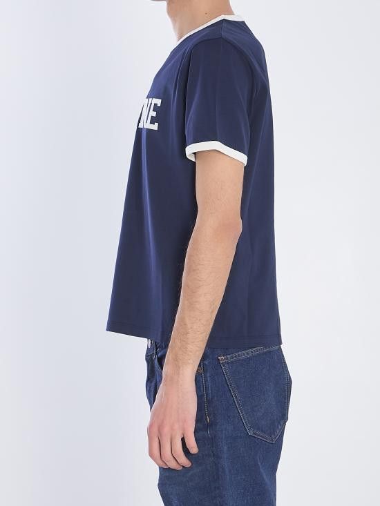 CELINE Men T-Shirts RX02R507Z BLUE