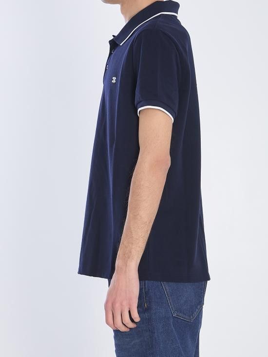 Celine CELINE Men Polo Shirts 2X75H0ZWR BLUE Size US M / EU 48-50 / 2 - 3 Thumbnail