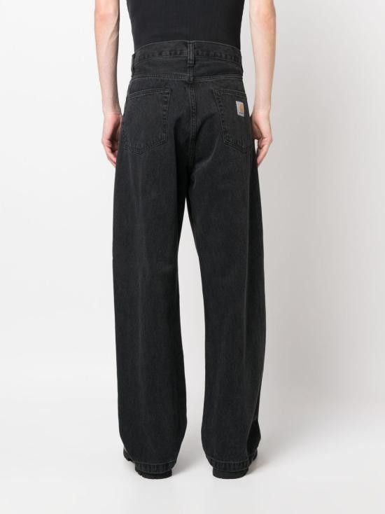 Carhartt Wip CARHARTT WIP Men Straight Pants I030468 8960 Black Size US 29 - 2 Thumbnail