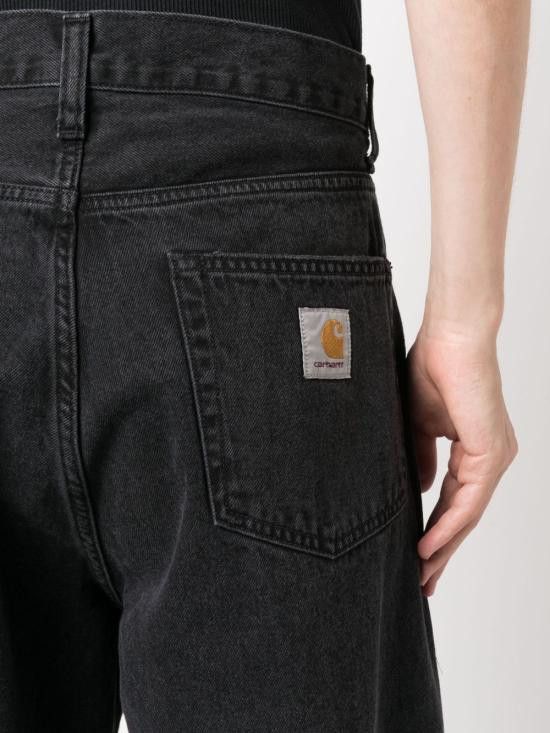 Carhartt Wip CARHARTT WIP Men Straight Pants I030468 8960 Black Size US 29 - 5 Thumbnail