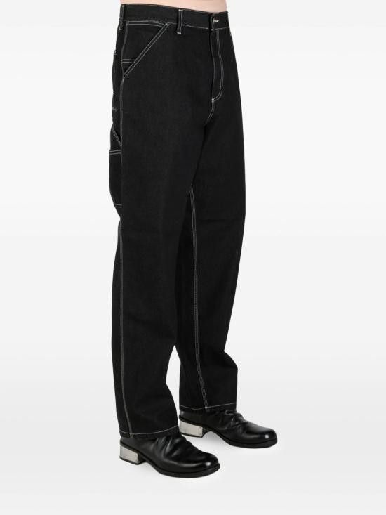 Carhartt Wip CARHARTT WIP Men Straight Pants I034864 8902 Black Size US 30 / EU 46 - 2 Thumbnail