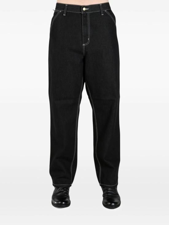 Carhartt Wip CARHARTT WIP Men Straight Pants I034864 8902 Black Size US 33 - 3 Thumbnail