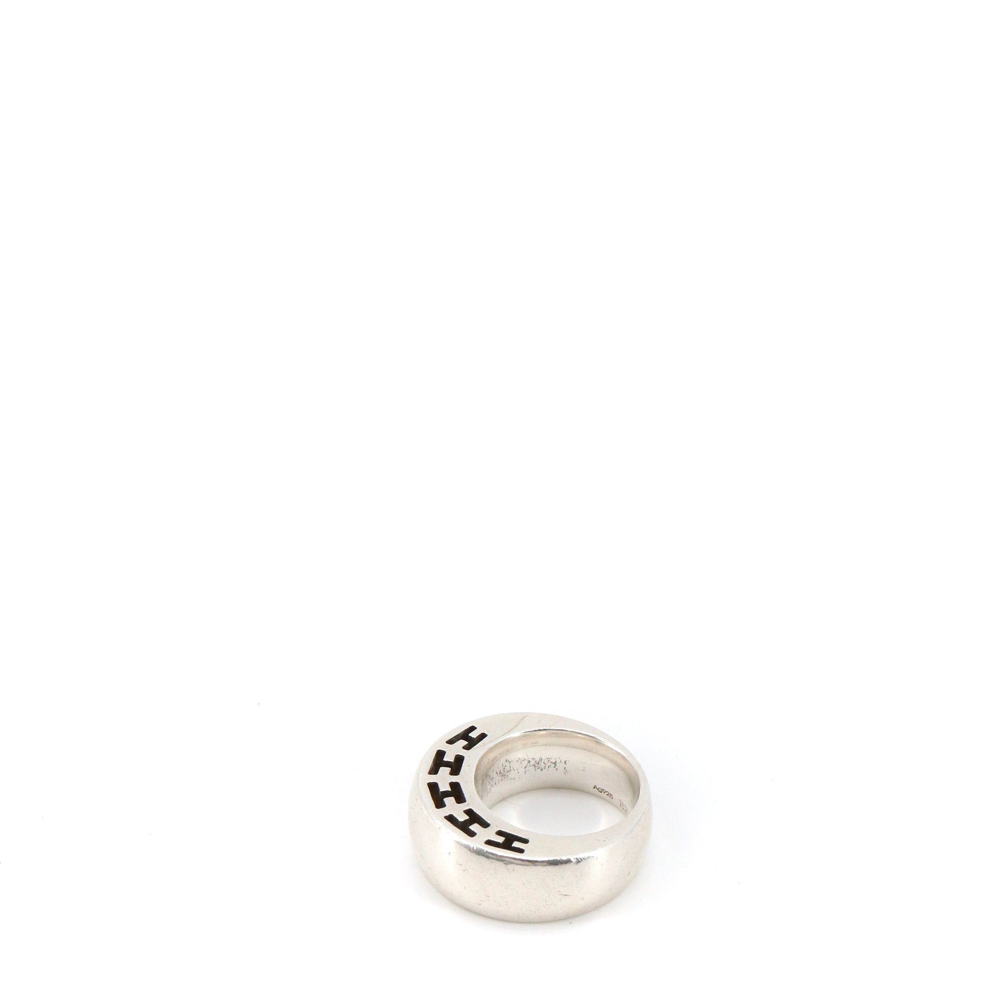 Hermes HERMÈS - Clarté Hermès ring in silver (T52) Size ONE SIZE - 2 Thumbnail