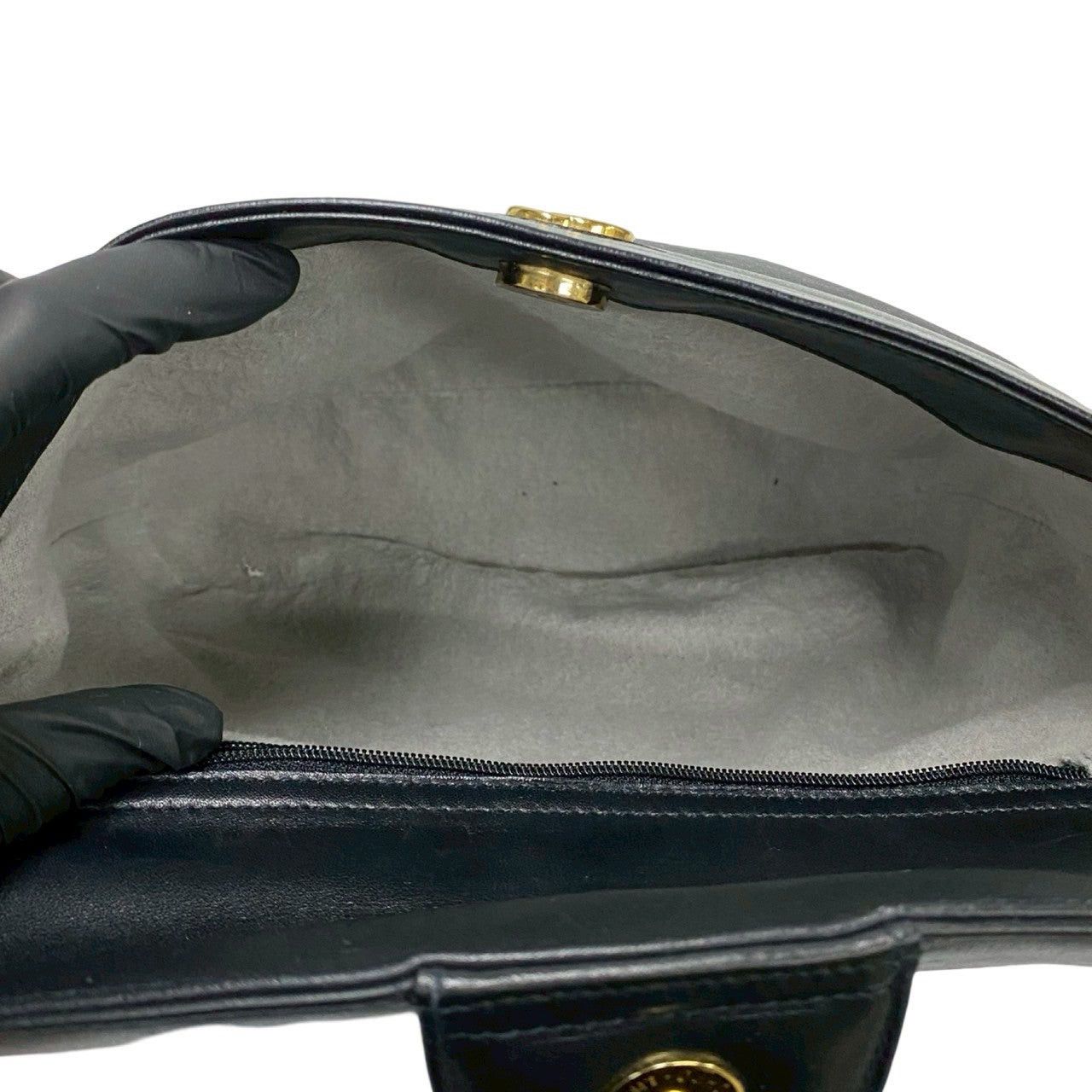 Gucci Gucci Shoulder Bag Black Leather Size ONE SIZE - 8 Thumbnail