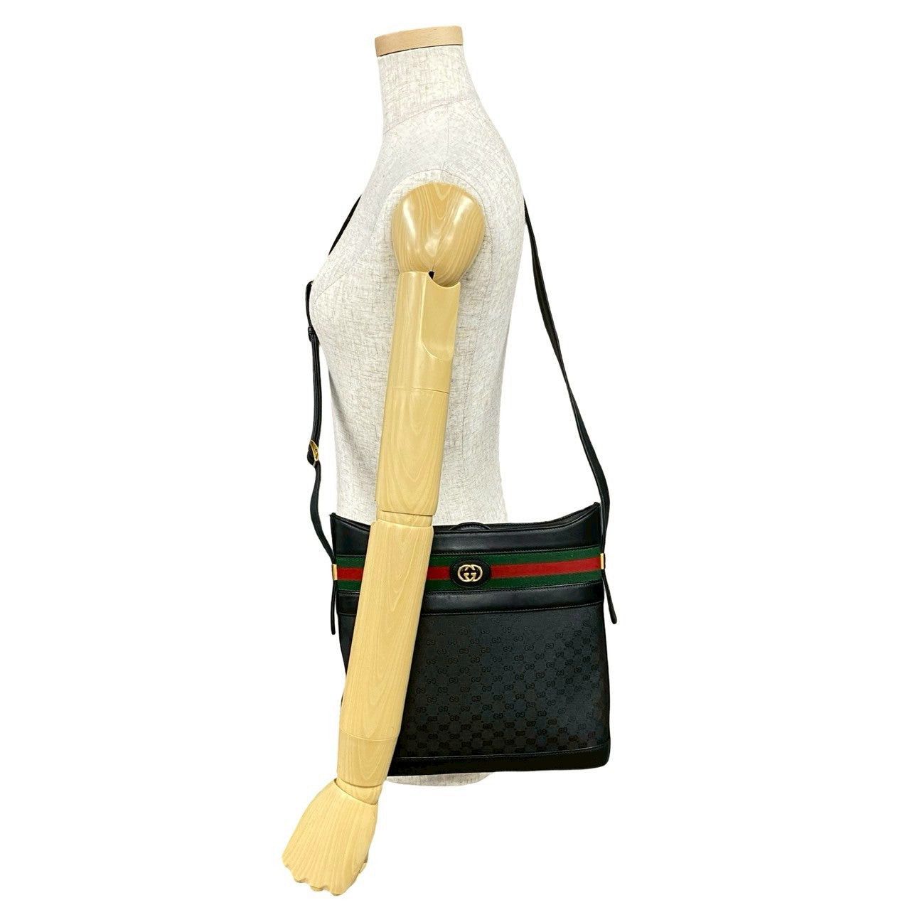 Gucci Gucci Shoulder Bag Black Leather Size ONE SIZE - 2 Thumbnail