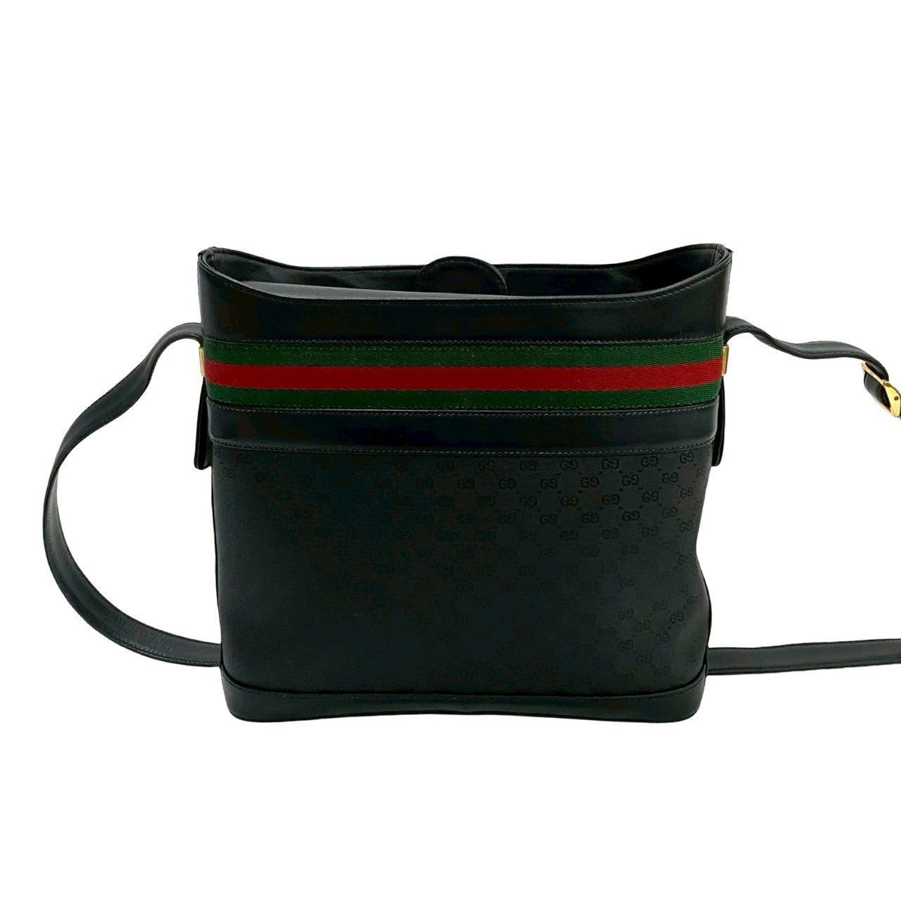 Gucci Gucci Shoulder Bag Black Leather Size ONE SIZE - 4 Thumbnail