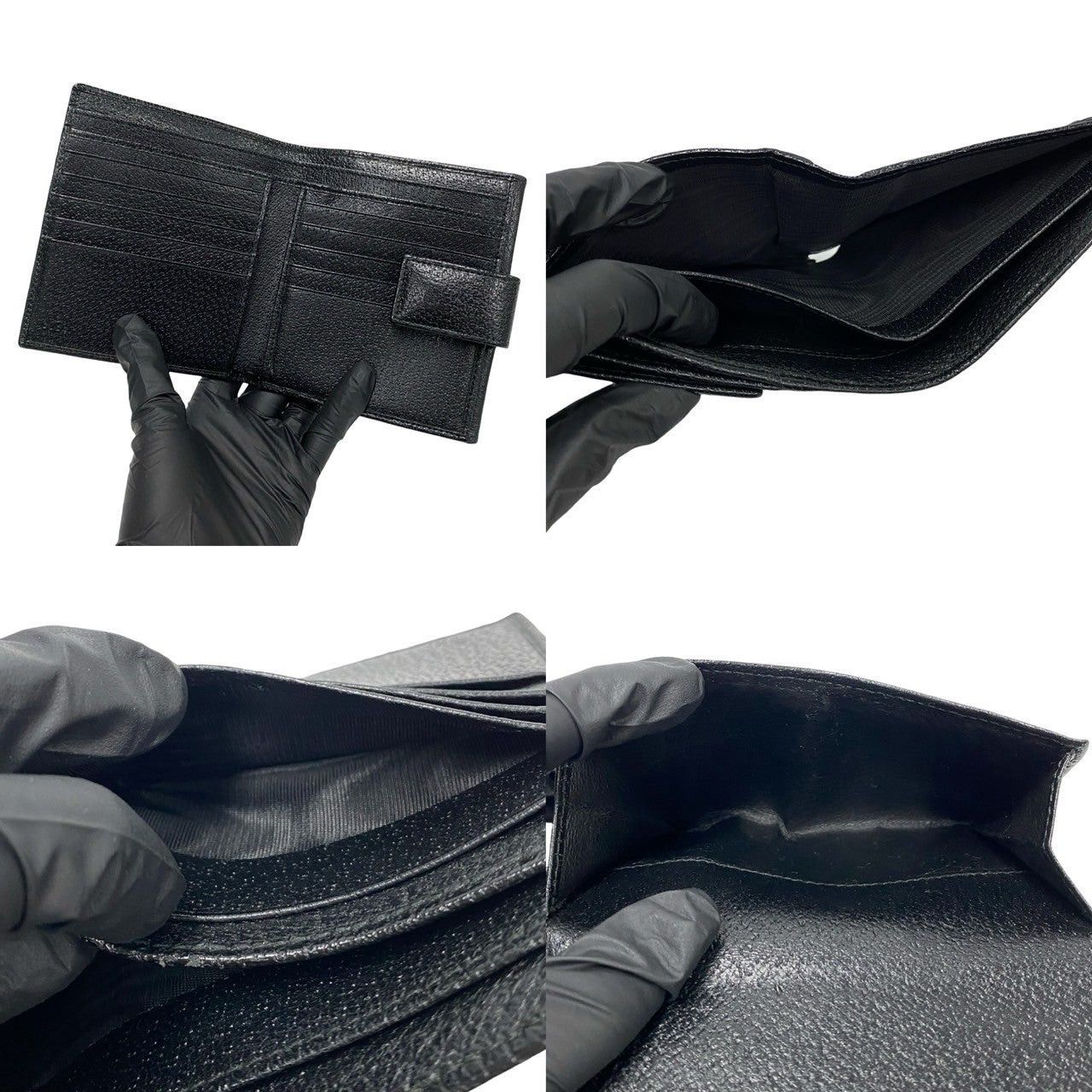 Gucci Gucci Black Leather Size ONE SIZE - 6 Thumbnail