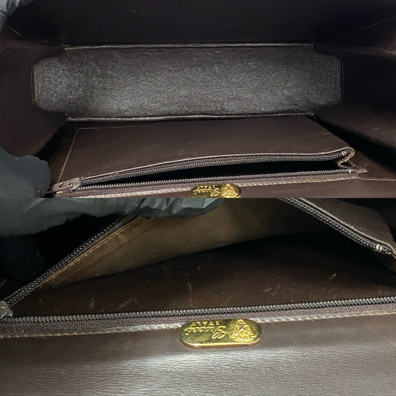 Gucci Gucci Shoulder Bag Brown Leather Size ONE SIZE - 9 Thumbnail