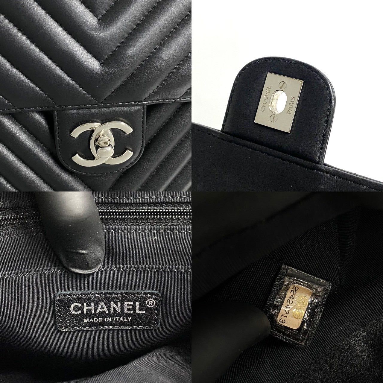 Chanel Chanel Backpack Black Leather Size ONE SIZE - 3 Thumbnail