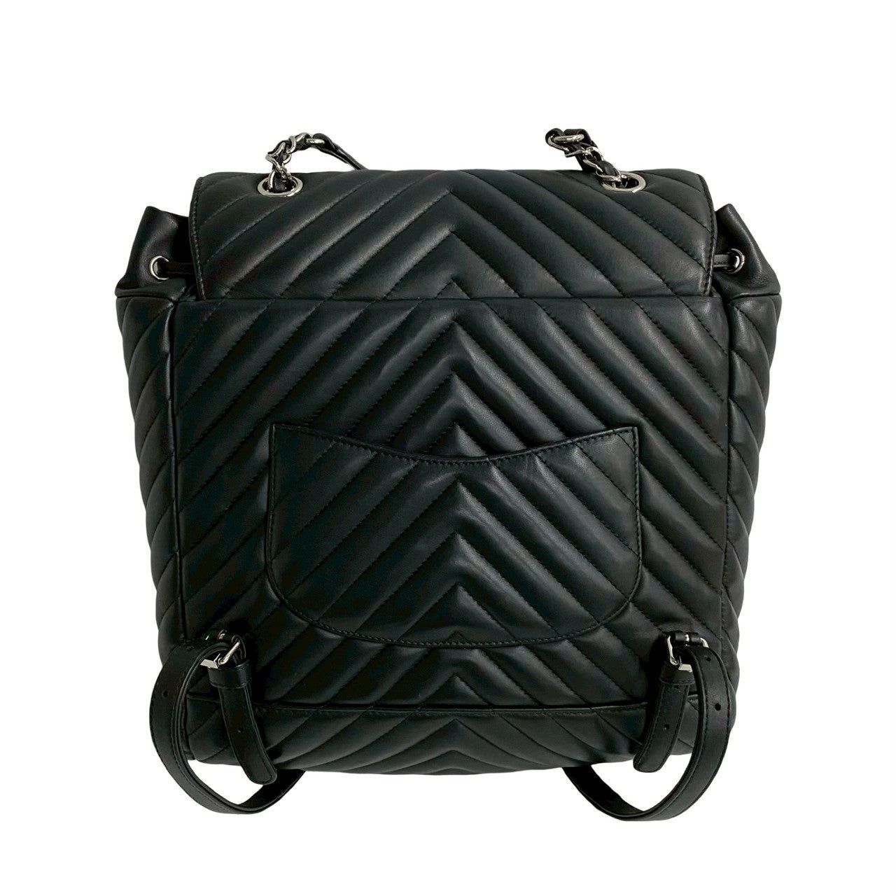 Chanel Chanel Backpack Black Leather Size ONE SIZE - 4 Thumbnail