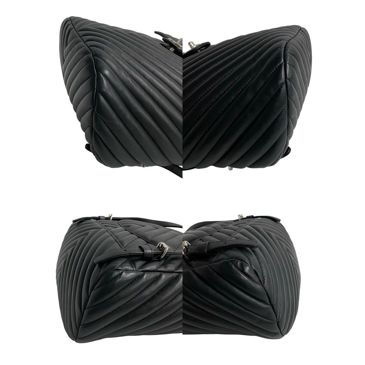 Chanel Chanel Backpack Black Leather Size ONE SIZE - 7 Thumbnail
