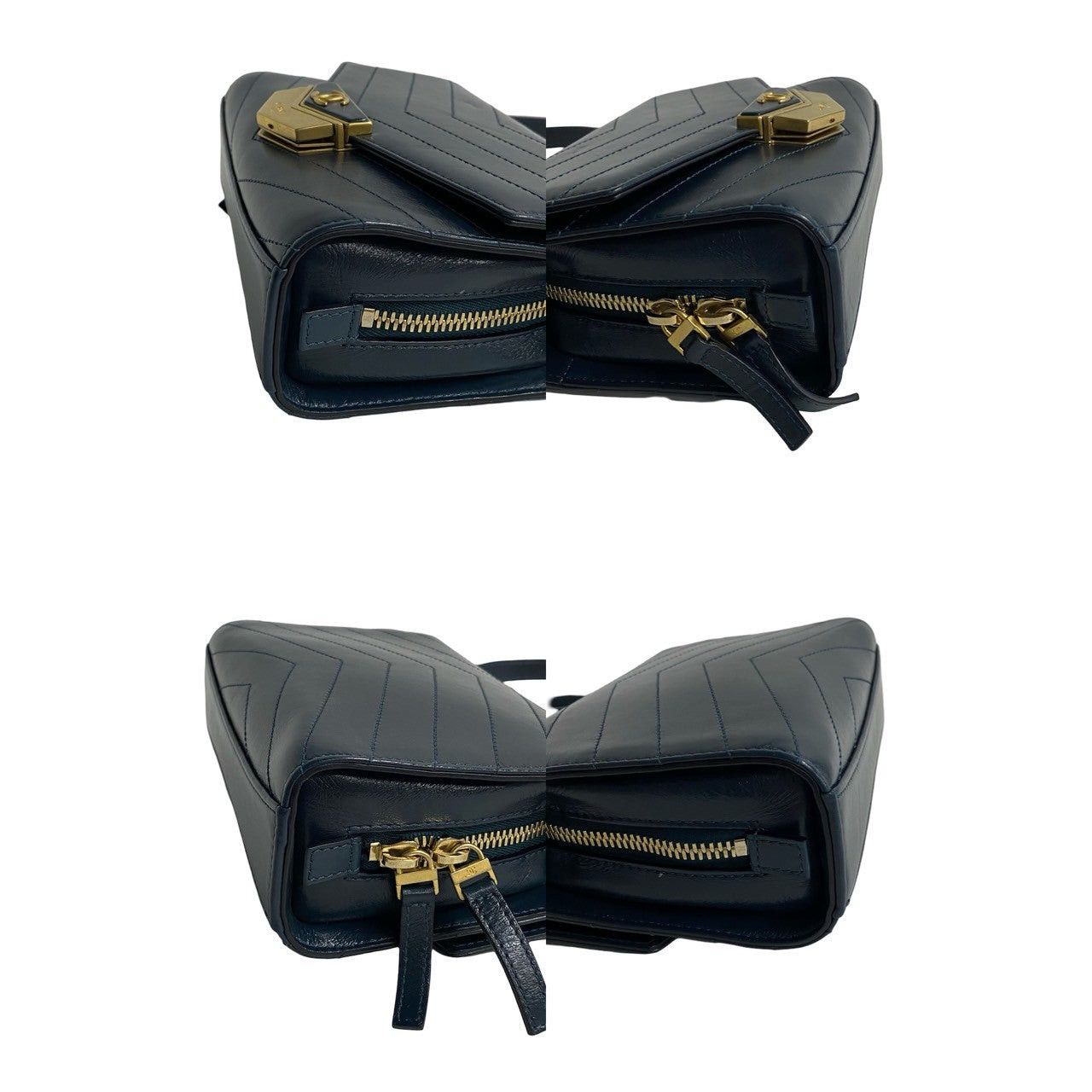 Chanel Chanel Shoulder Bag Blue Leather Size ONE SIZE - 7 Thumbnail