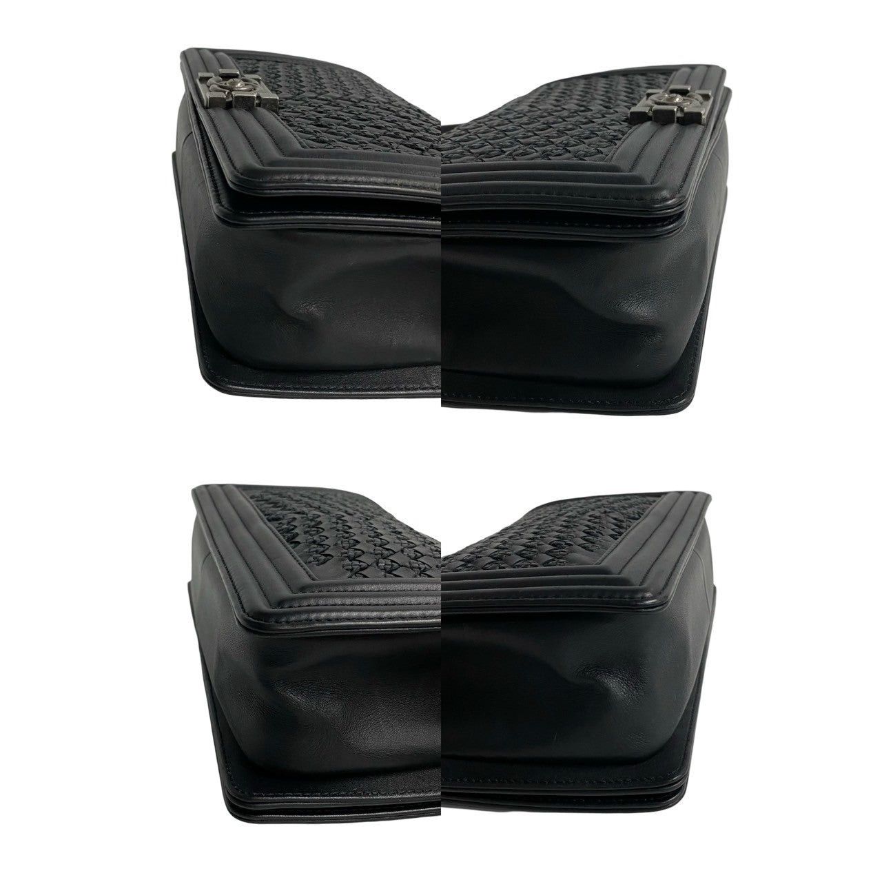 Chanel Chanel Shoulder Bag Black Leather Size ONE SIZE - 7 Thumbnail