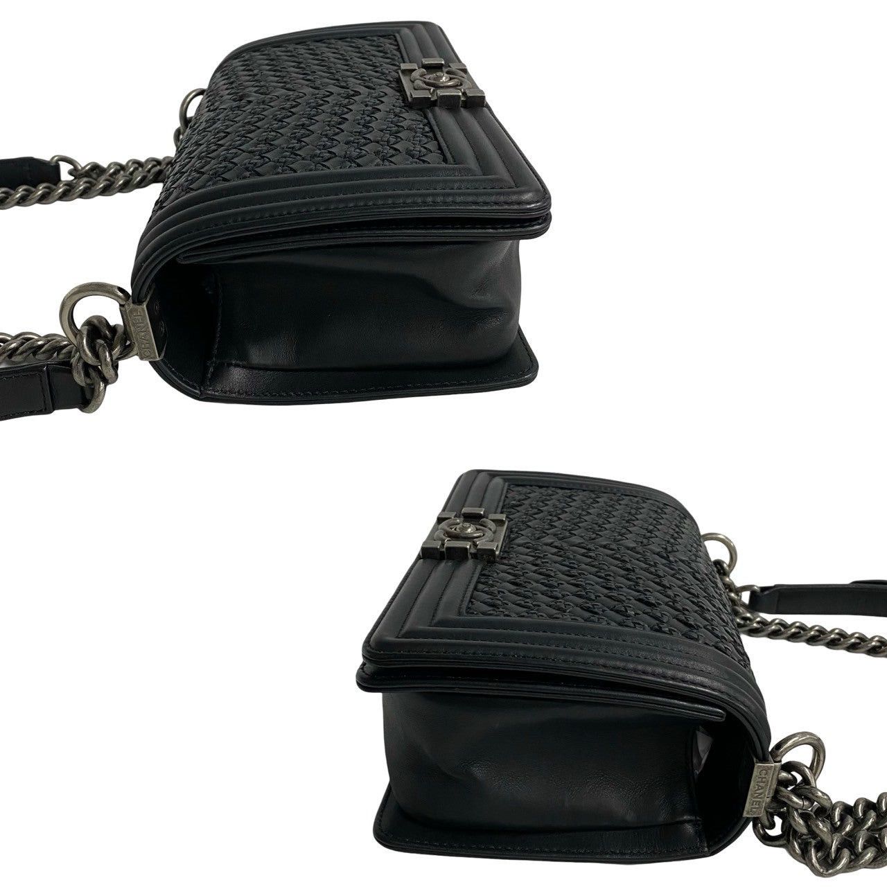 Chanel Chanel Shoulder Bag Black Leather Size ONE SIZE - 5 Thumbnail