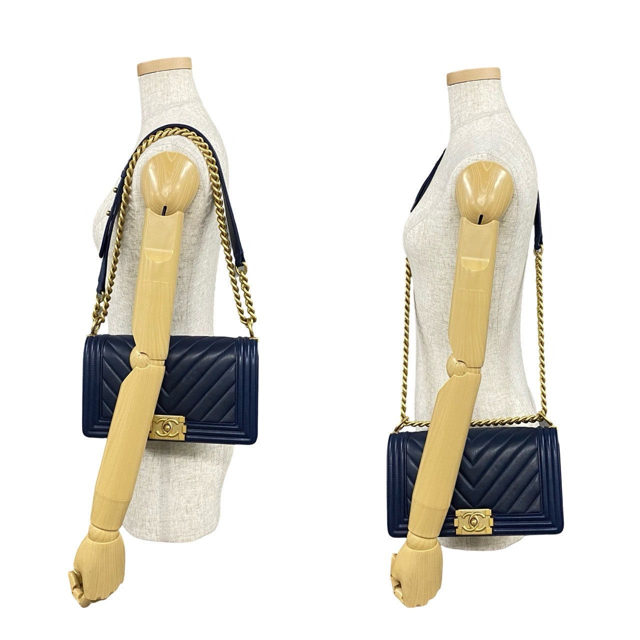 Chanel Chanel Shoulder Bag Blue Leather Size ONE SIZE - 2 Thumbnail