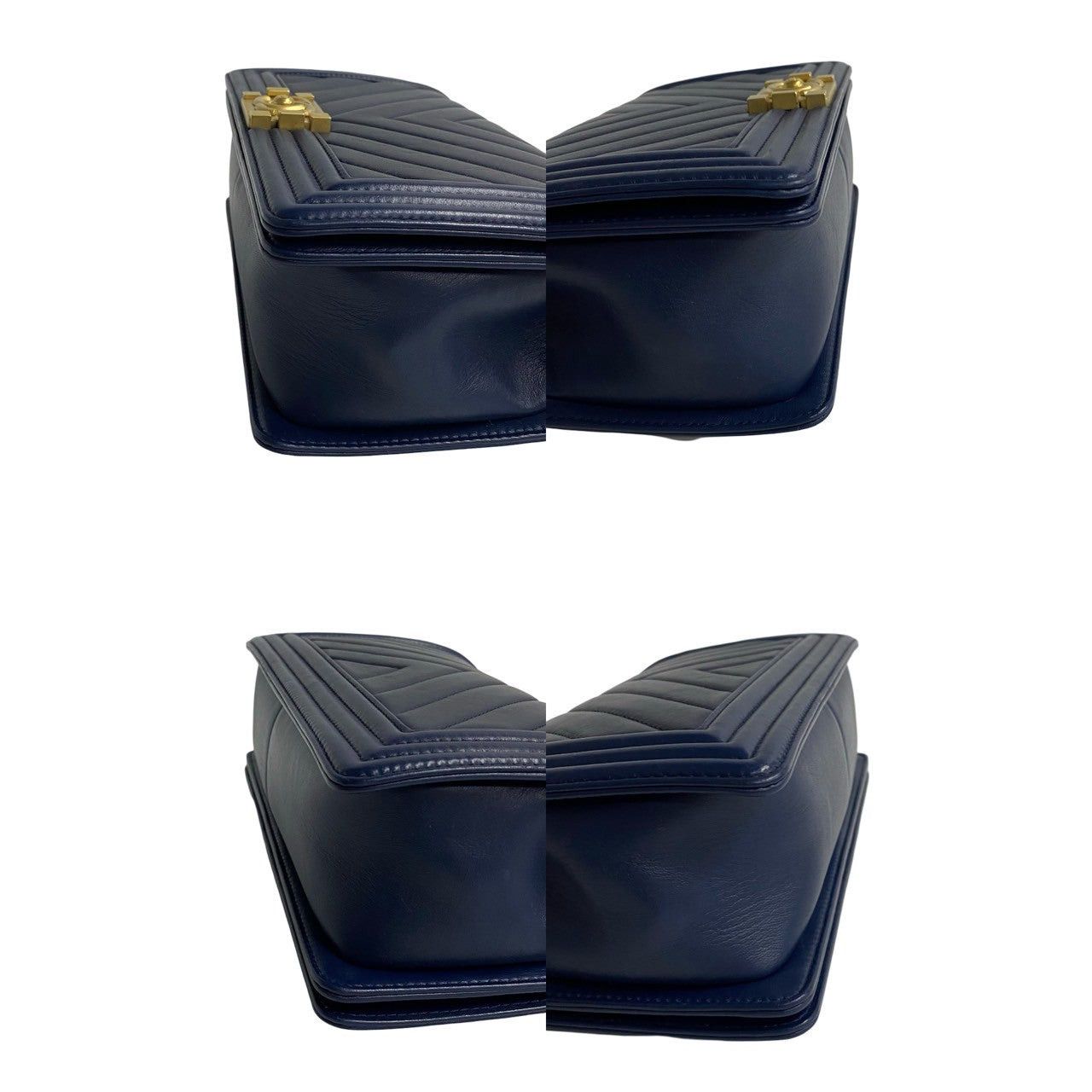 Chanel Chanel Shoulder Bag Blue Leather Size ONE SIZE - 6 Thumbnail