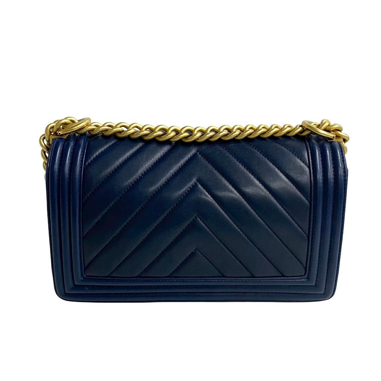 Chanel Chanel Shoulder Bag Blue Leather Size ONE SIZE - 4 Thumbnail