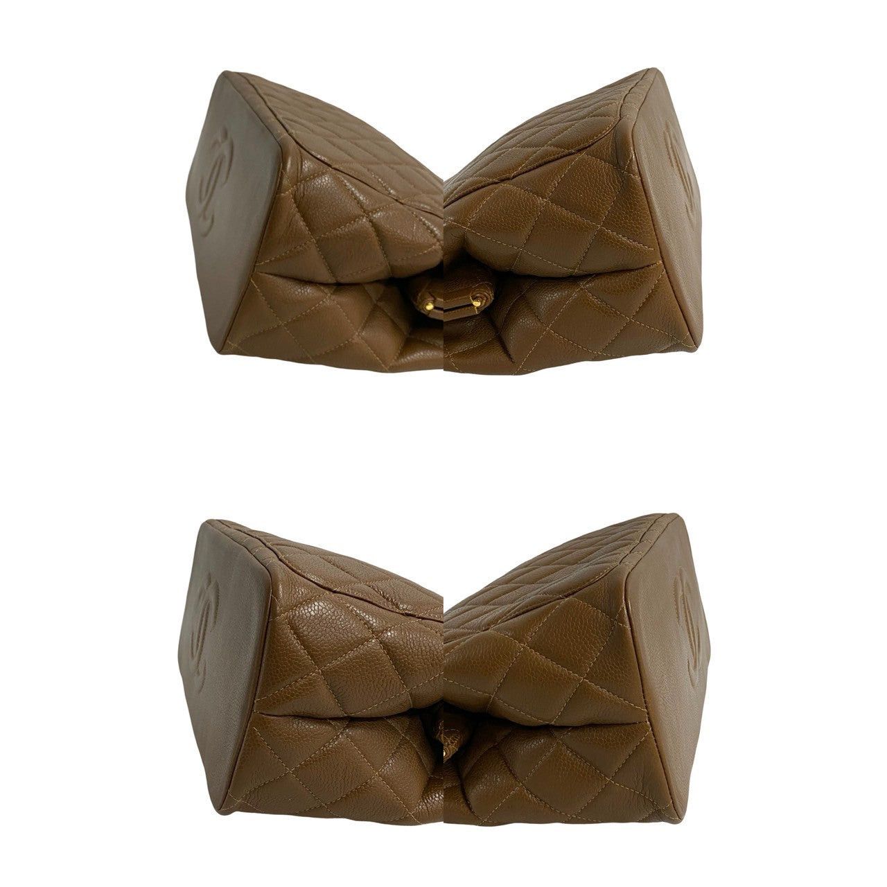Chanel Chanel Tote Bag Brown Leather Size ONE SIZE - 7 Thumbnail