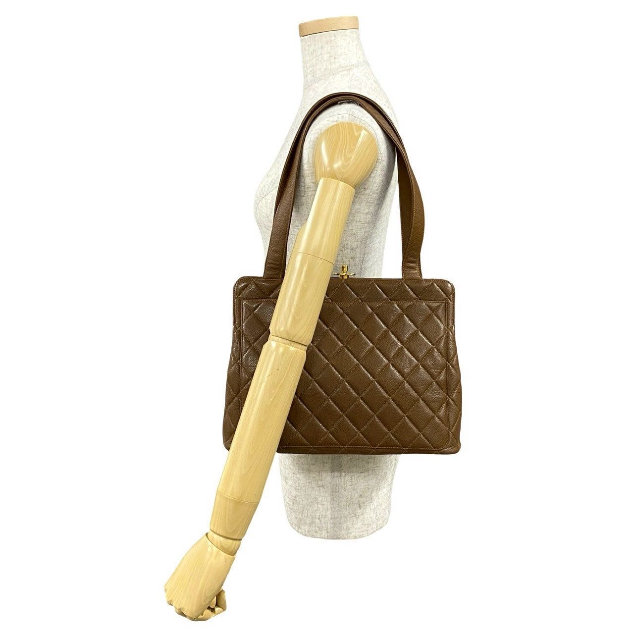 Chanel Chanel Tote Bag Brown Leather Size ONE SIZE - 2 Thumbnail