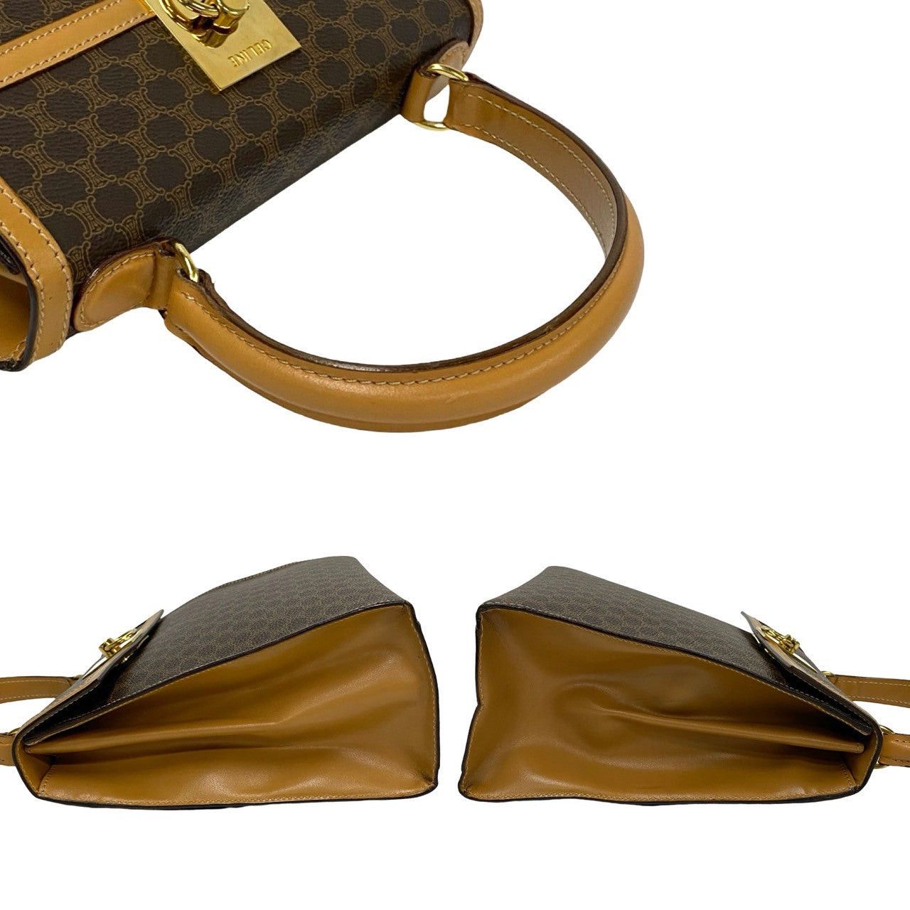 Celine Celine Shoulder Bag Brown Leather Size ONE SIZE - 5 Thumbnail