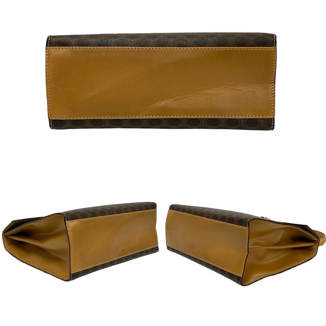 Celine Celine Shoulder Bag Brown Leather Size ONE SIZE - 6 Thumbnail