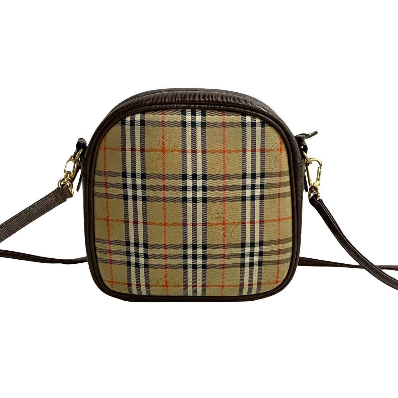 Burberry Burberry Shoulder Bag Brown Leather Size ONE SIZE - 4 Thumbnail