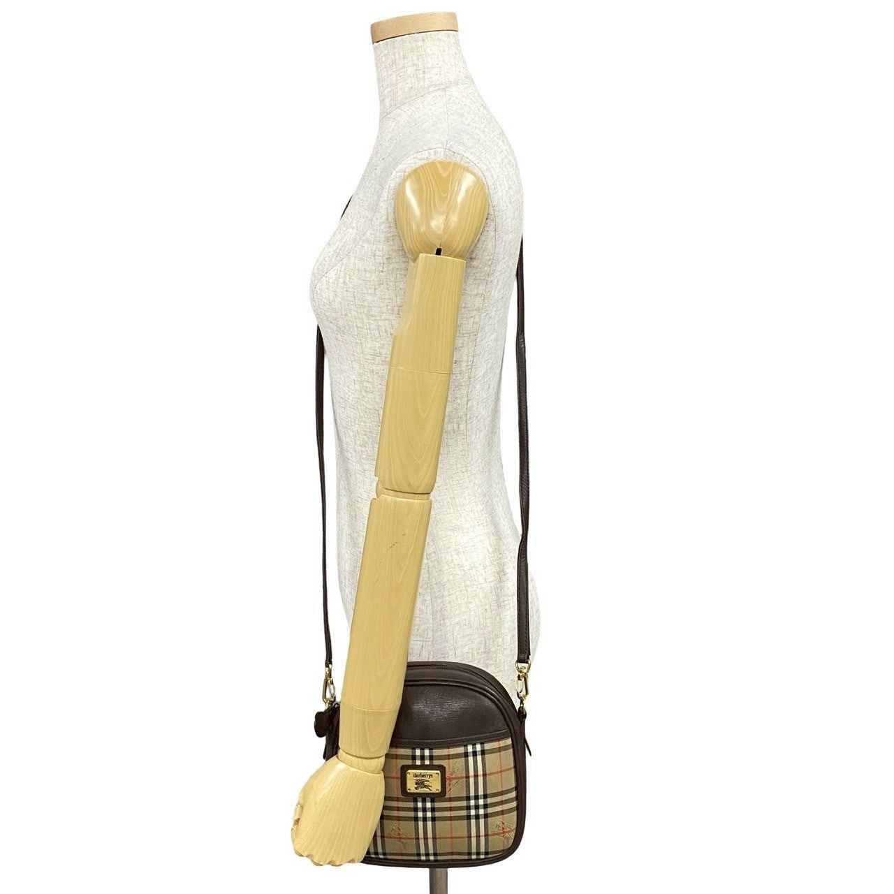 Burberry Burberry Shoulder Bag Brown Leather Size ONE SIZE - 2 Thumbnail