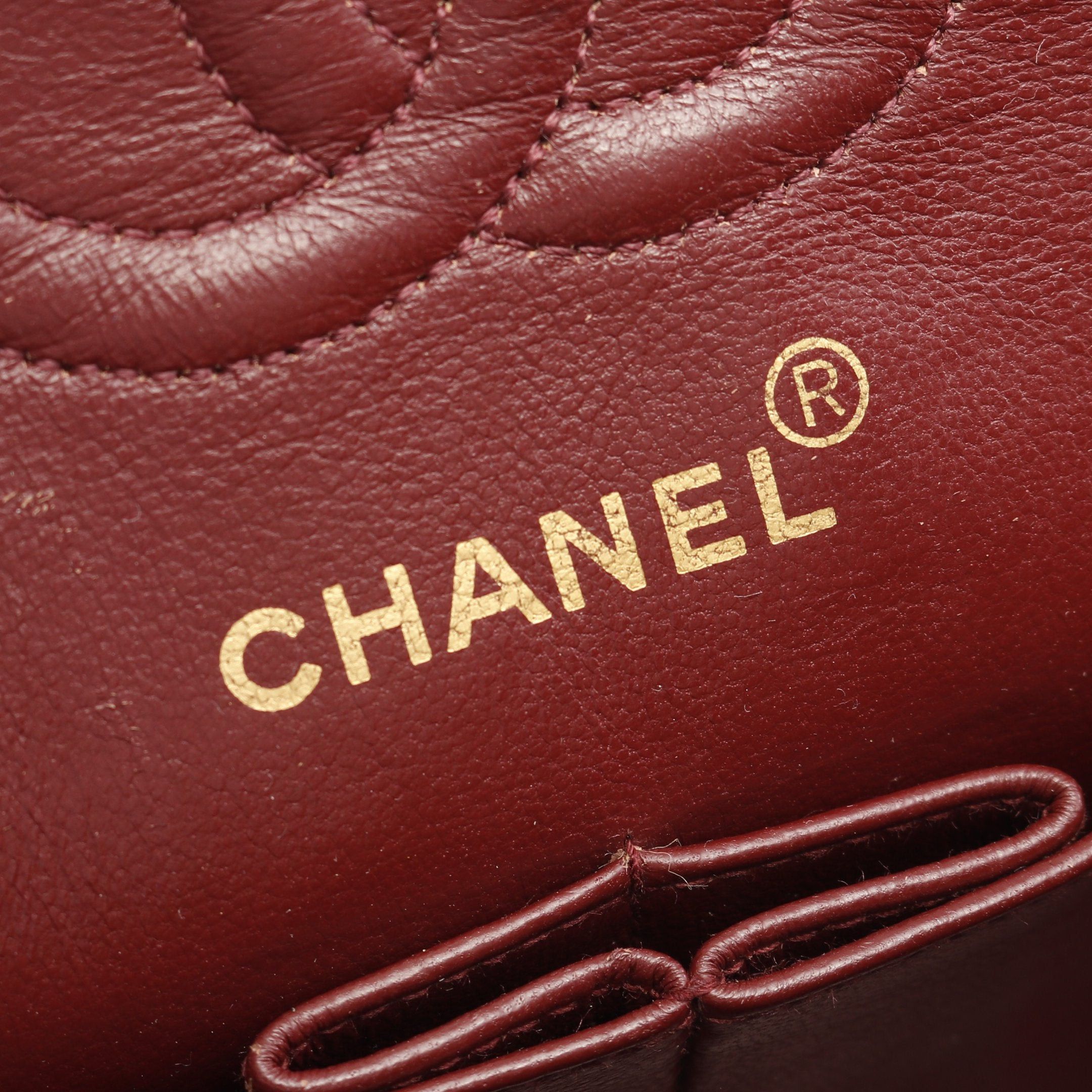 Chanel Chanel Matelasse Double Flap Chain Shoulder Bag Lambskin Black Gold Hardware Size ONE SIZE - 4 Thumbnail