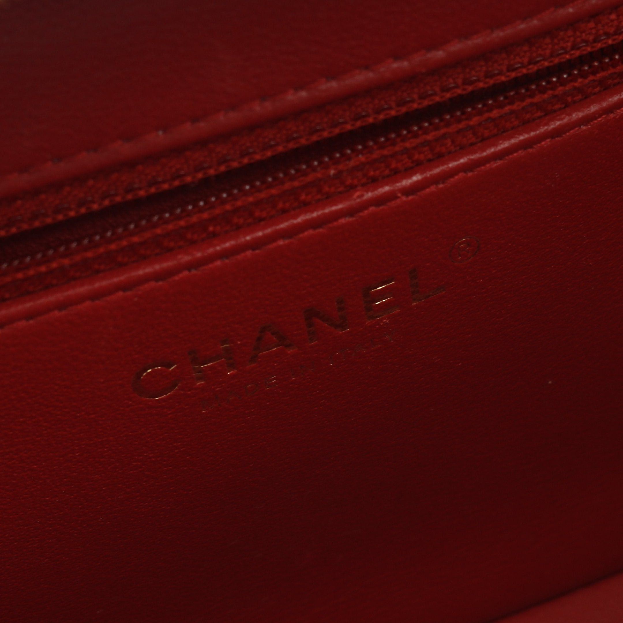 Chanel Chanel Trendy Cc Top Handle Chain Shoulder Bag Lambskin Red Gold Hardware Size ONE SIZE - 4 Thumbnail