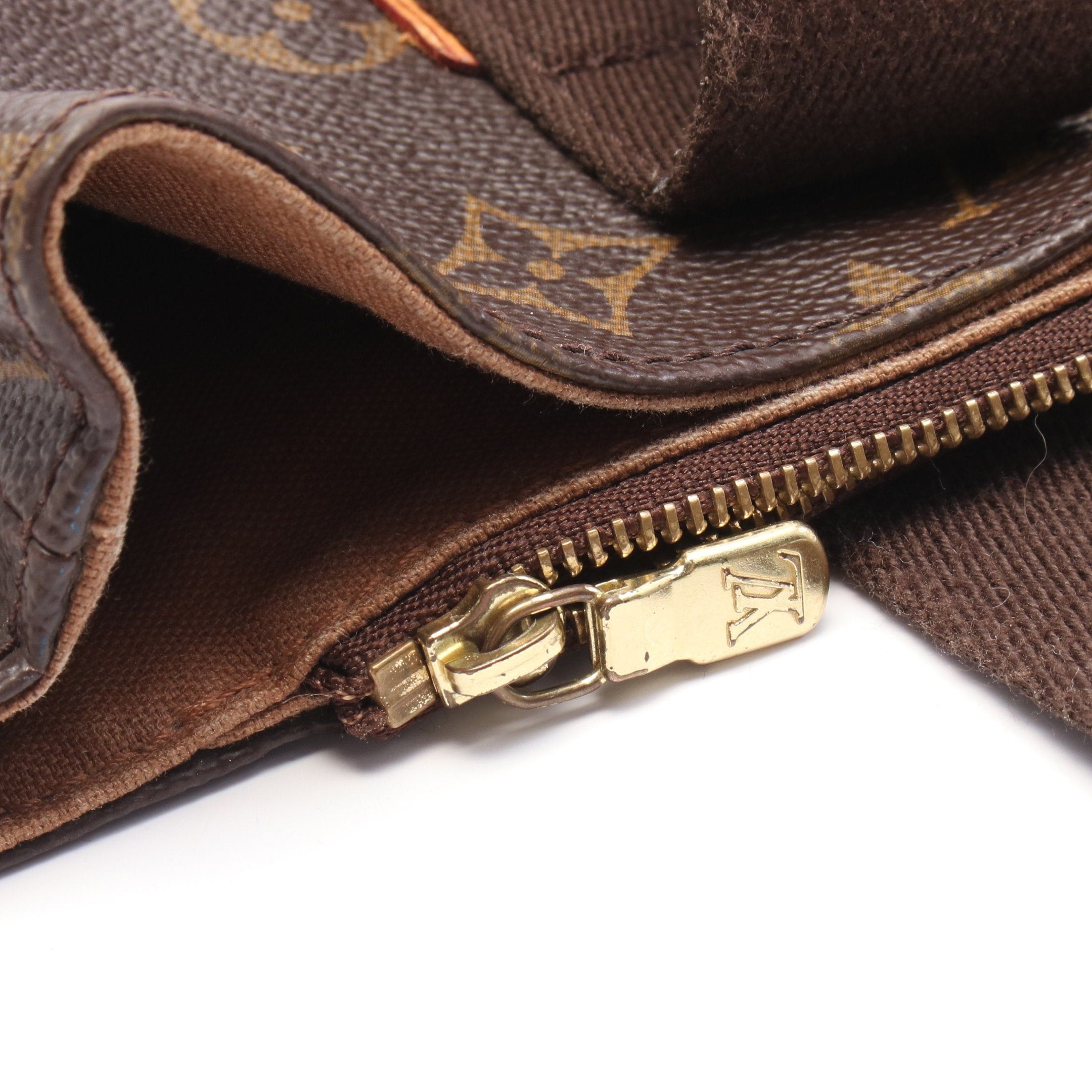 Louis Vuitton Louis Vuitton Hippopotamus Bobourg Monogram Shoulder Bag Tote Leather Brown Size ONE SIZE - 11 Thumbnail