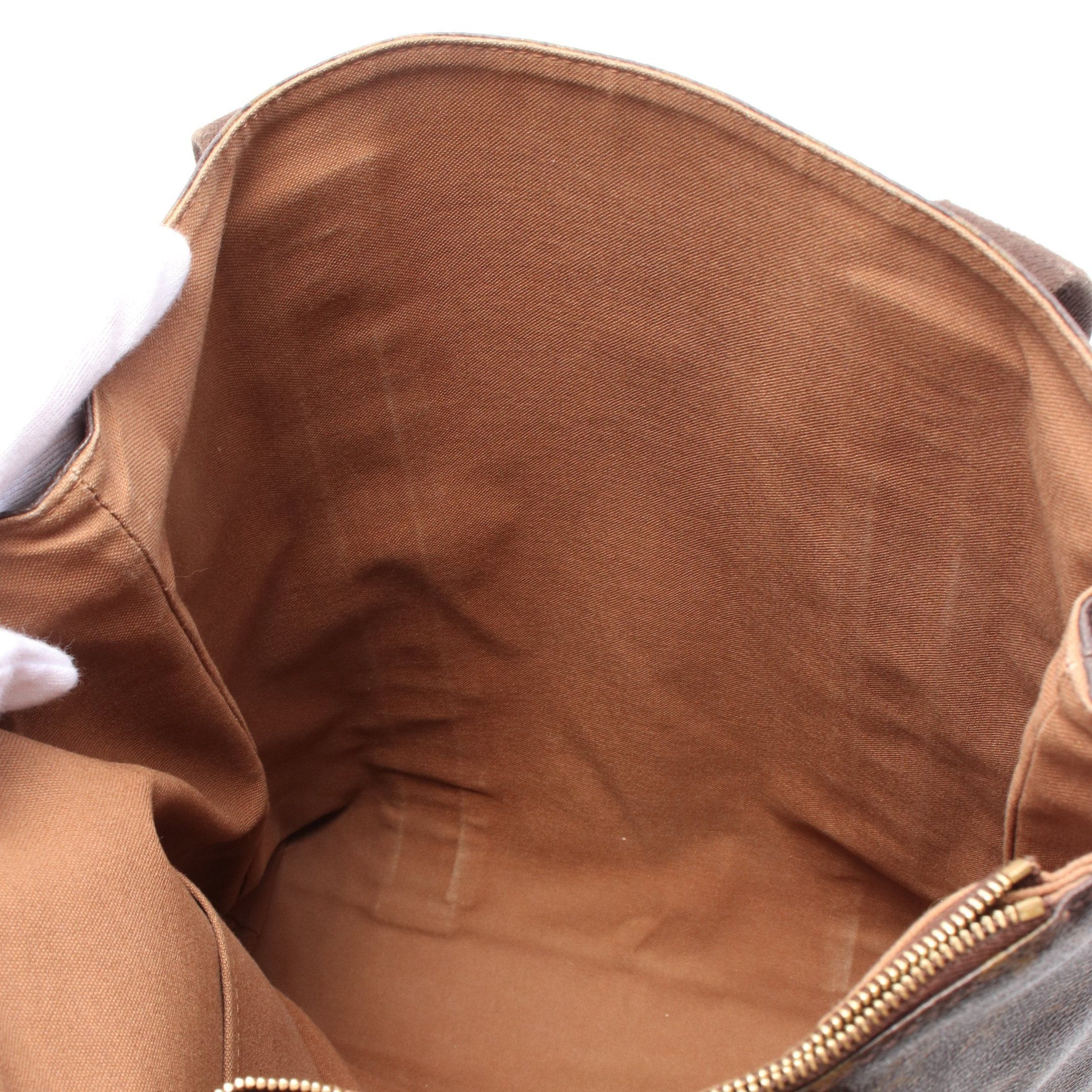 Louis Vuitton Louis Vuitton Hippopotamus Bobourg Monogram Shoulder Bag Tote Leather Brown Size ONE SIZE - 6 Thumbnail