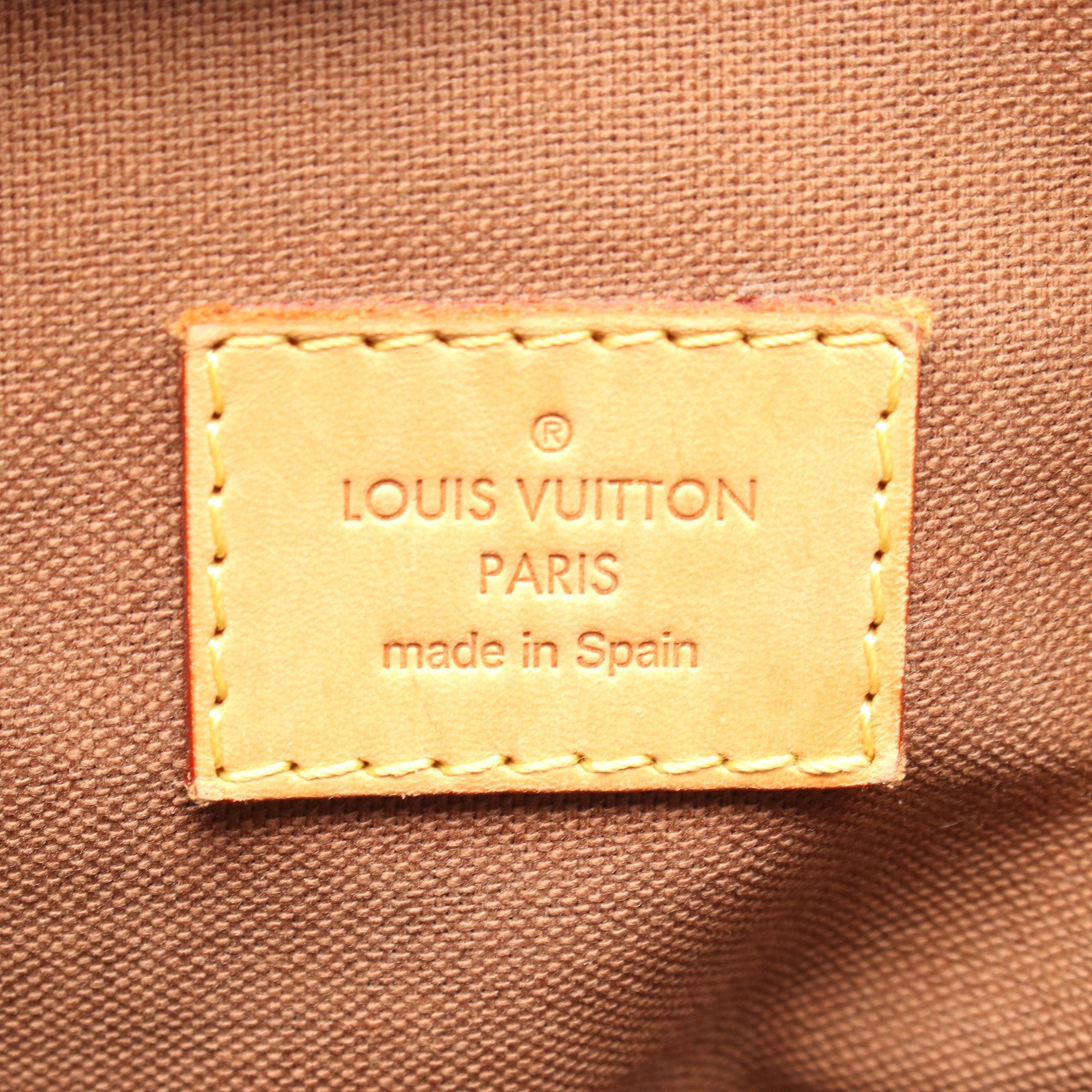 Louis Vuitton Louis Vuitton Hippopotamus Bobourg Monogram Shoulder Bag Tote Leather Brown Size ONE SIZE - 4 Thumbnail