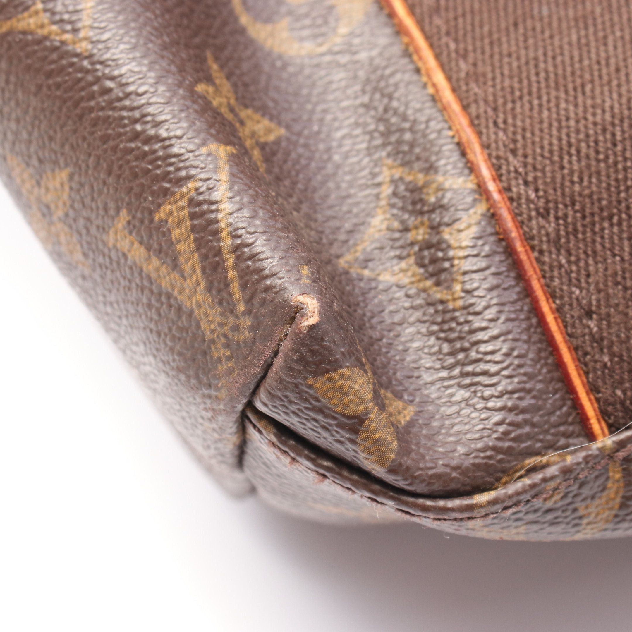 Louis Vuitton Louis Vuitton Hippopotamus Bobourg Monogram Shoulder Bag Tote Leather Brown Size ONE SIZE - 10 Thumbnail