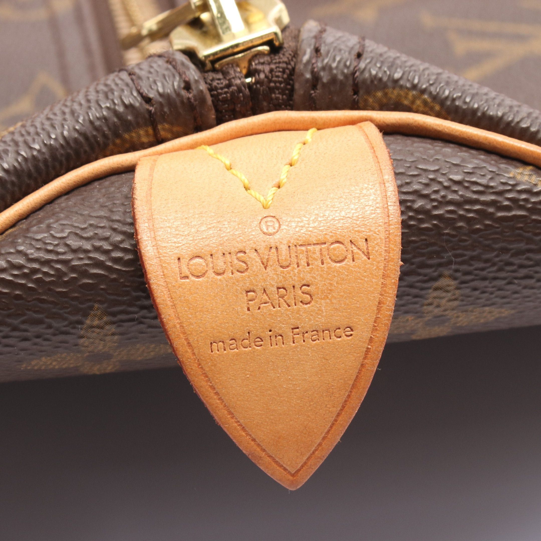 Louis Vuitton Louis Vuitton Keepall 45 Monogram Boston Bag Leather Brown Size ONE SIZE - 4 Thumbnail