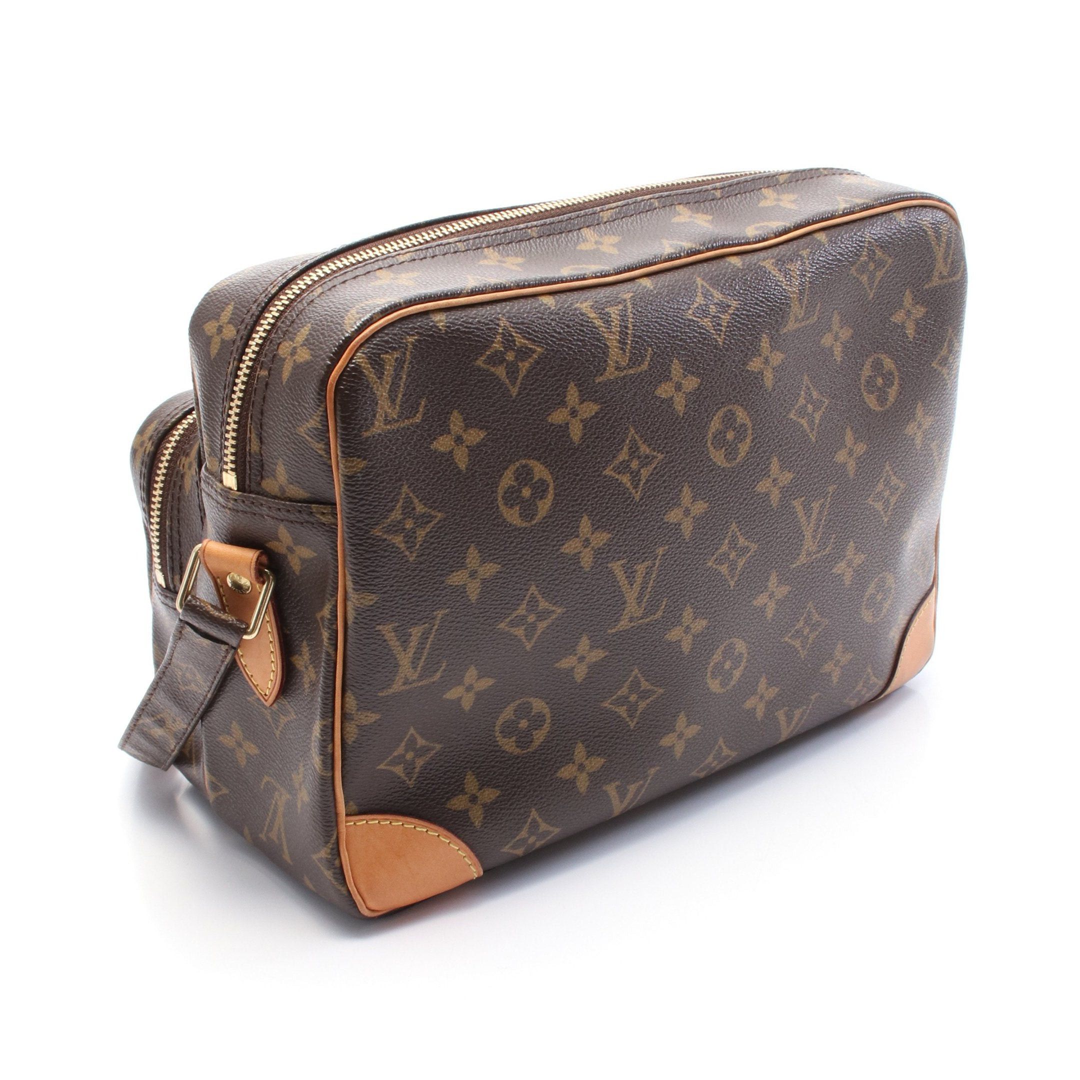 Louis Vuitton Louis Vuitton Nil Monogram Shoulder Bag Leather Brown Size ONE SIZE - 2 Thumbnail