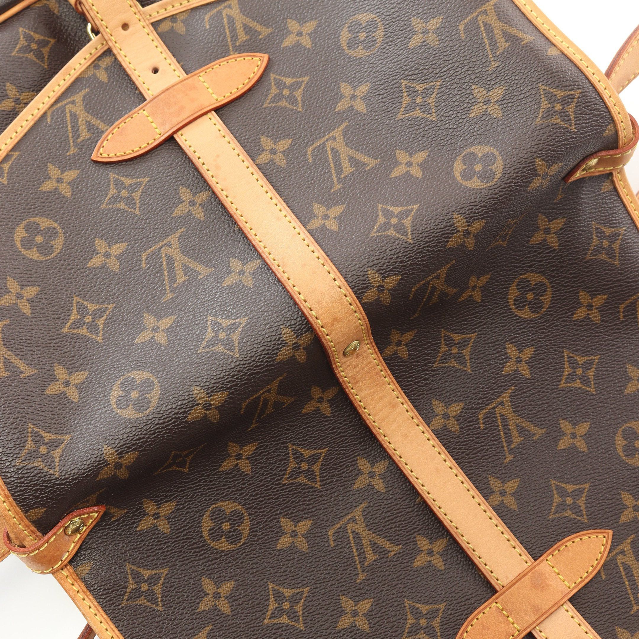Louis Vuitton Louis Vuitton Saumur 30 Monogram Shoulder Bag Leather Brown Size ONE SIZE - 9 Thumbnail