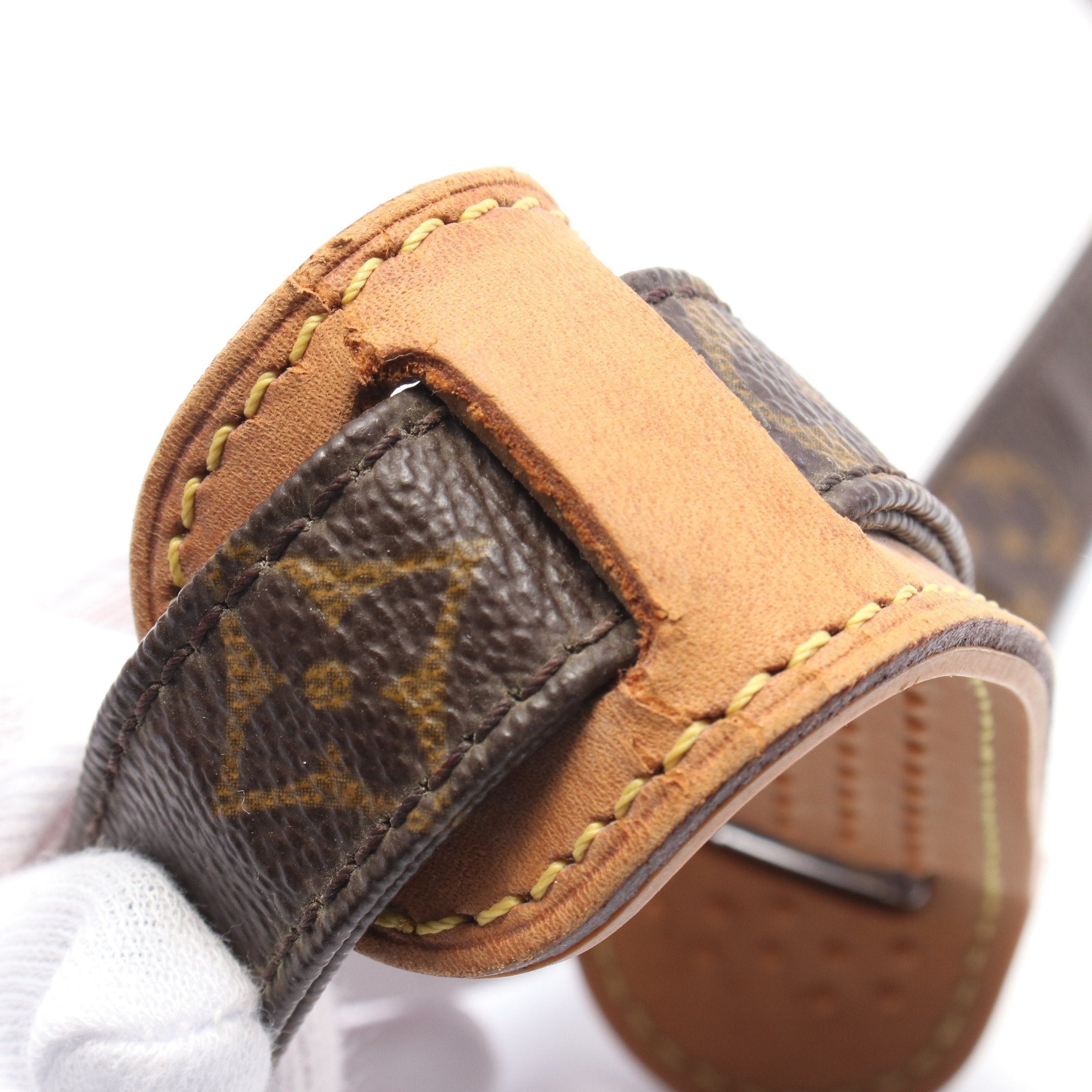 Louis Vuitton Louis Vuitton Nil Monogram Shoulder Bag Leather Brown Size ONE SIZE - 10 Thumbnail